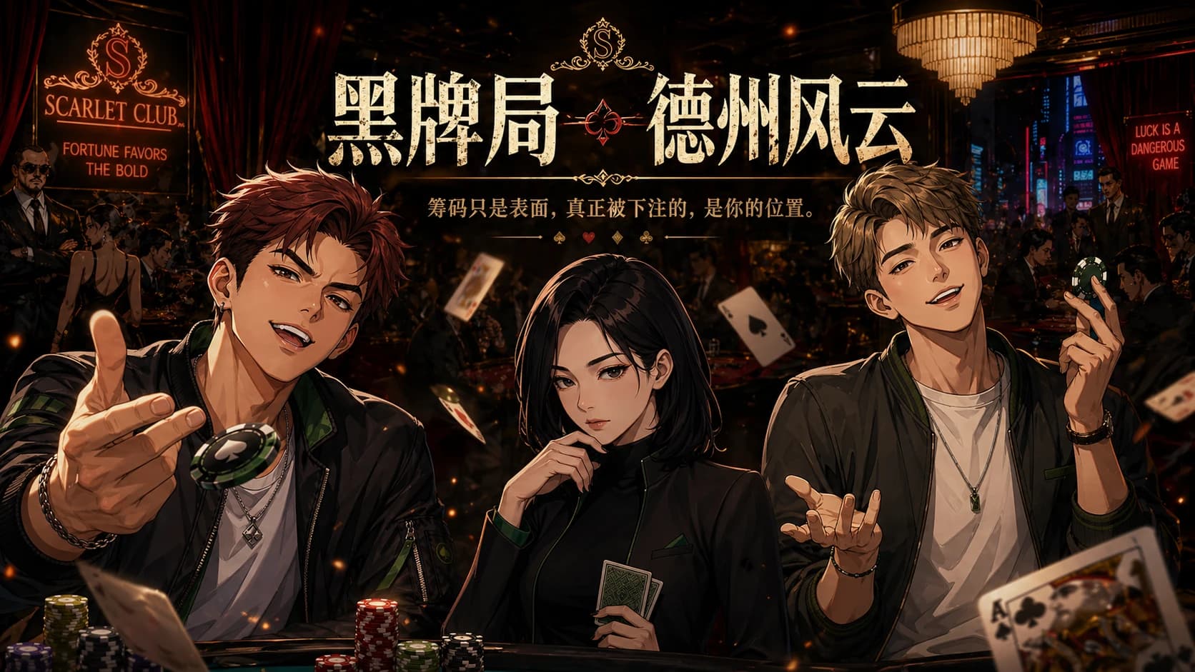 黑牌局——德州风云