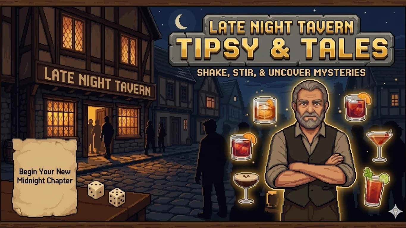 LATE NIGHT TAVERN: TIPSY & TALES