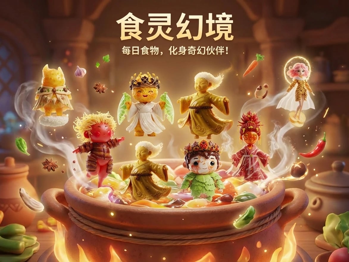 如果你今天的午饭变成一个卡通小人，它长什么样 cover