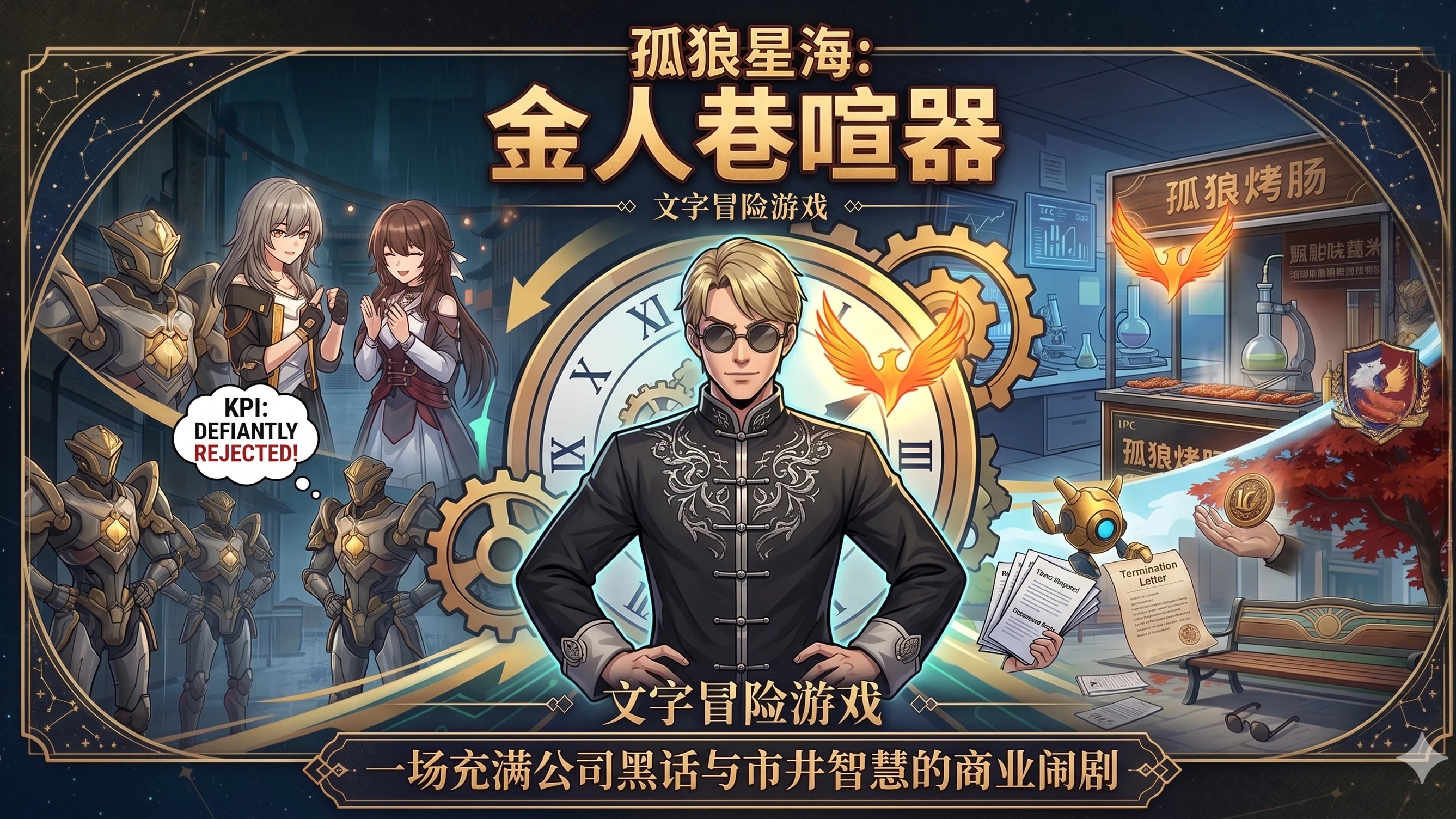孤狼星海:金人巷喧嚣 cover