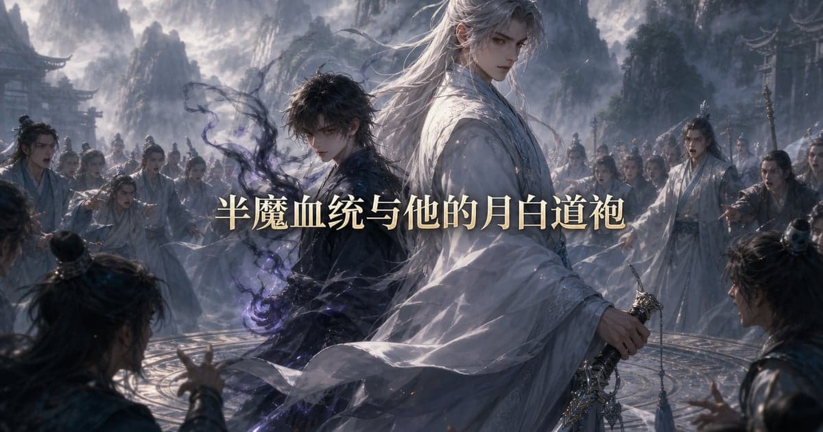 半魔血统与他的月白道袍