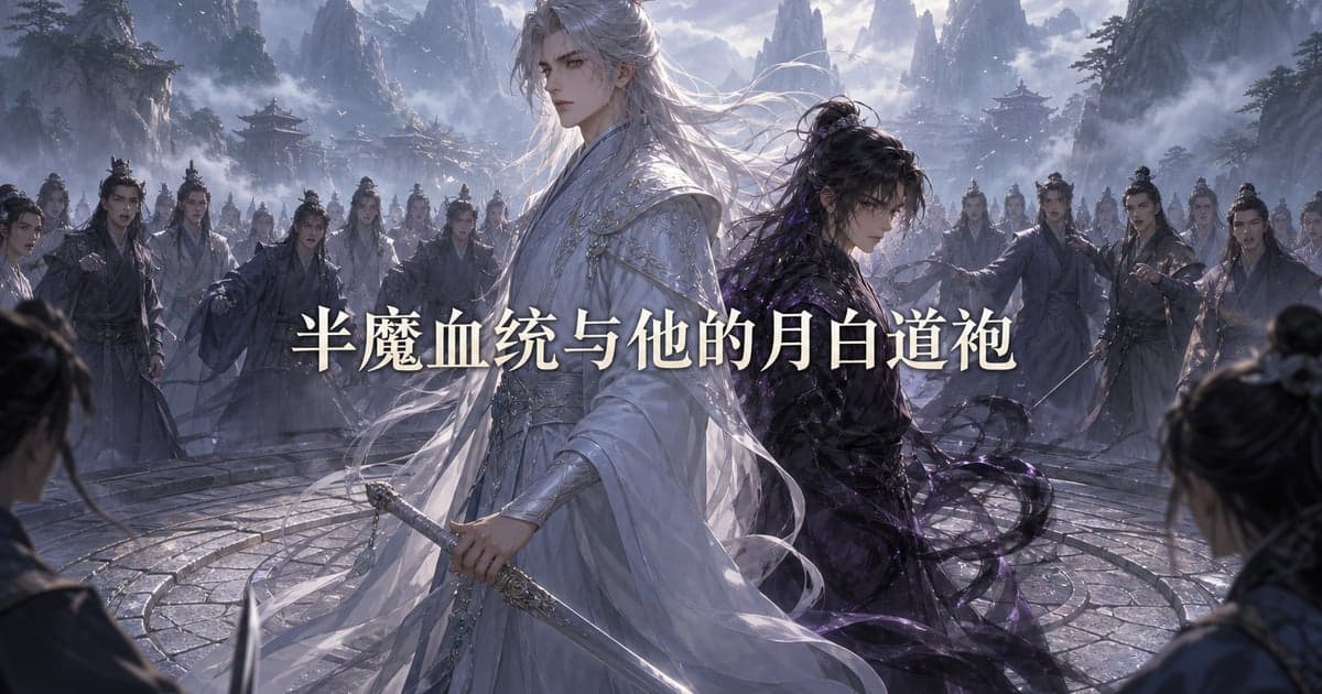 半魔血统与他的月白道袍
