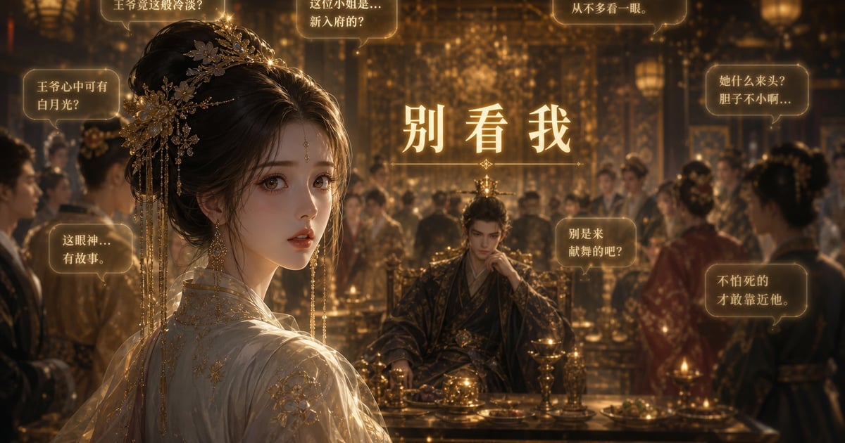 【宫斗】初入皇宫,我能看见每个人头顶的好感弹幕 cover
